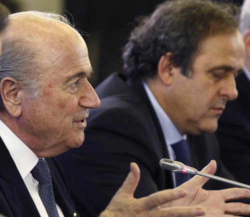 Swiss Blatter, whose spell at the helm expires in 2015, believes Europe will fight to keep control of world soccer's governing body with UEFA president Platini of France a natural candidate. Platini will be a good FIFA president, says Blatter