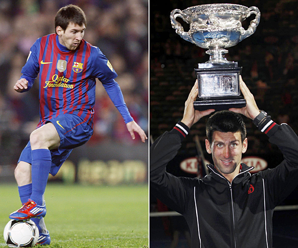 Djokovic, Messi spearhead Laureus awards