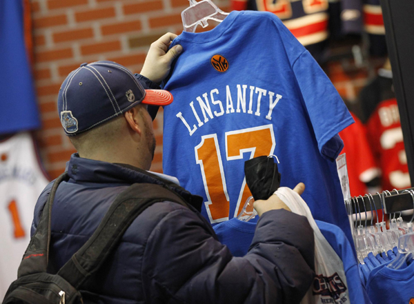 'Linsanity' a marketing dream in Asia