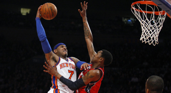 Melo, Lin partnership off to rough start