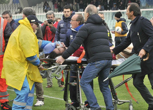 Livorno player dies of heart attack