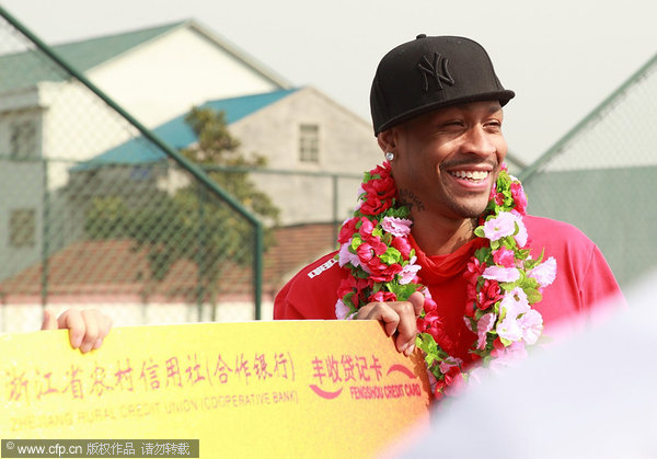 Allen Iverson hopes to play in China