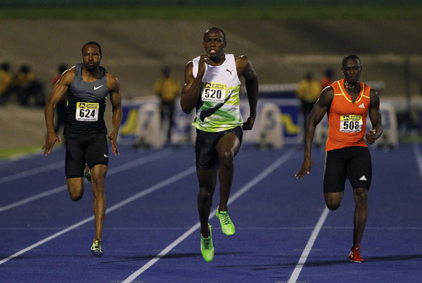 Bolt speeds to year's fastest 100 metres
