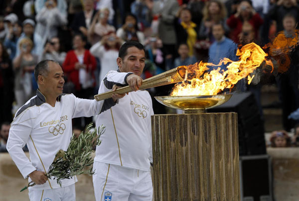 Li Ning eager to participate in flame handover