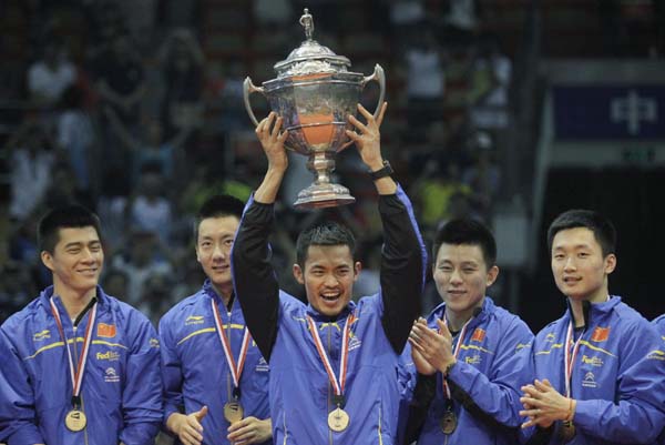China stuns S Korea to win Thomas Cup
