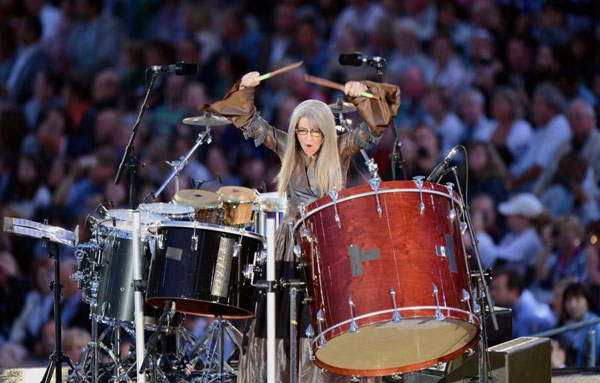 The opening ceremony of the London Olympic Games