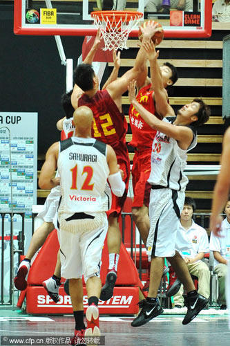 China defeated by Japan in FIBA Asia Cup