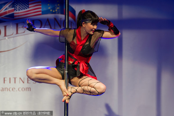 World Pole Dancing Championships in Zurich