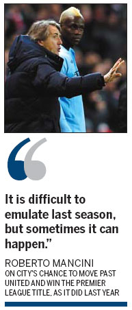 Don't write us off yet, Mancini says