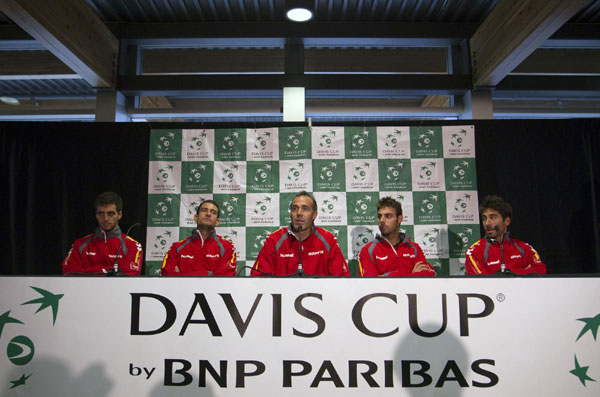 Tennis powerhouses team up for Davis Cup draw