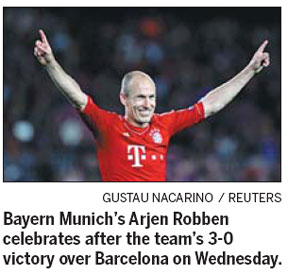 Now we have to win the trophy, Robben believes