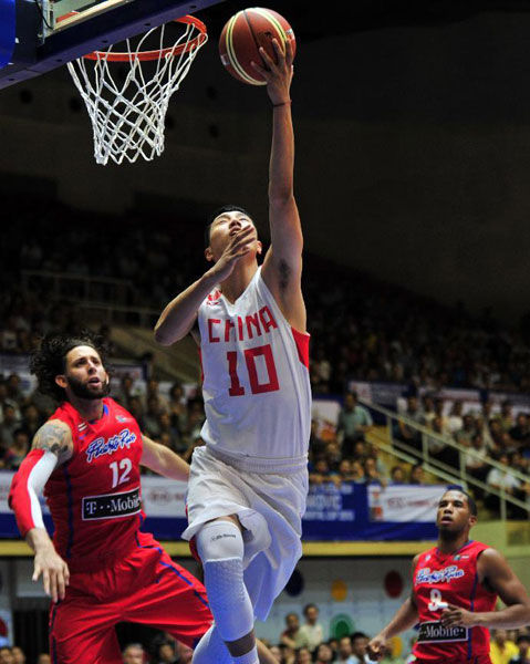 China wins Puerto Rico 79-67 at Stankovic Cup