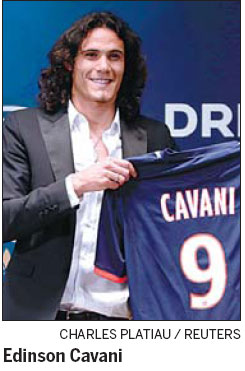 Cavani breaks bank in record French transfer