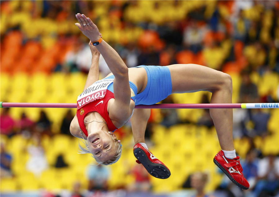 Snapshots at IAAF world athletics championships