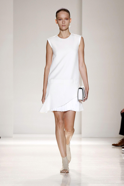 Victoria Beckham S/S 2014 presented during NYFW