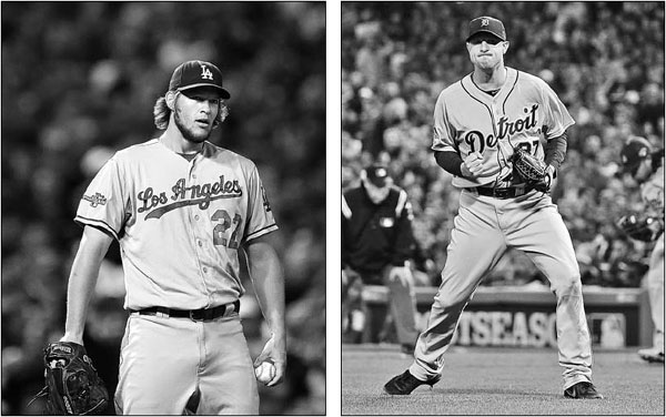 Scherzer and Kershaw named MLB's top aces
