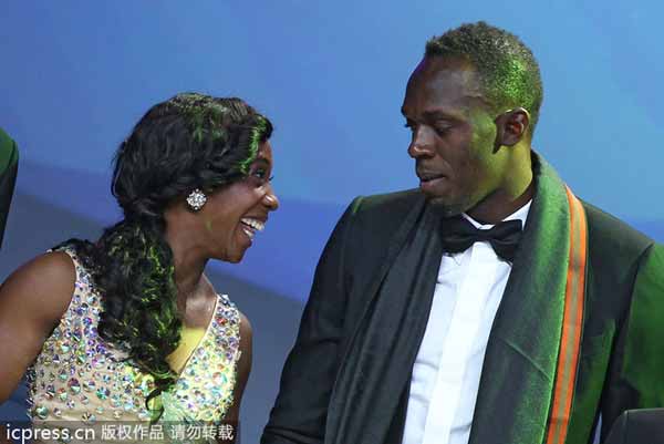 Bolt, Fraser-Pryce win IAAF annual award