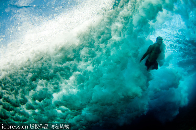 Reaching out to touch barrel wave