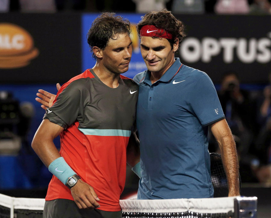 Nadal routs Federer to reach 3rd Aussie Open final