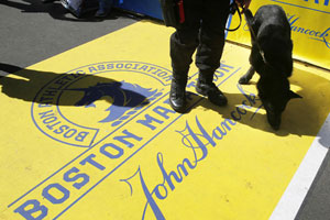 Thousands run first Boston Marathon since bombings