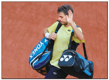 Back to drawing board for Wawrinka