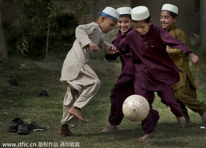 Boys across the globe cheer for World Cup