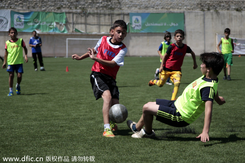 Boys across the globe cheer for World Cup