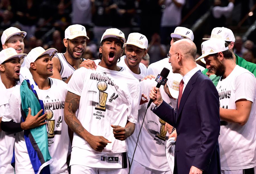 Spurs' Leonard wins NBA Finals MVP