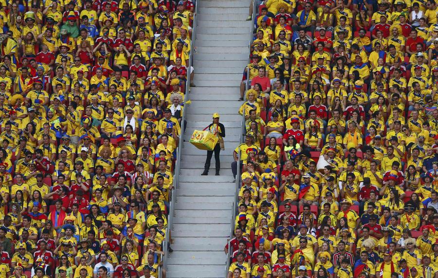 Colombia beats Cote d'Ivoire 2-1 in World Cup