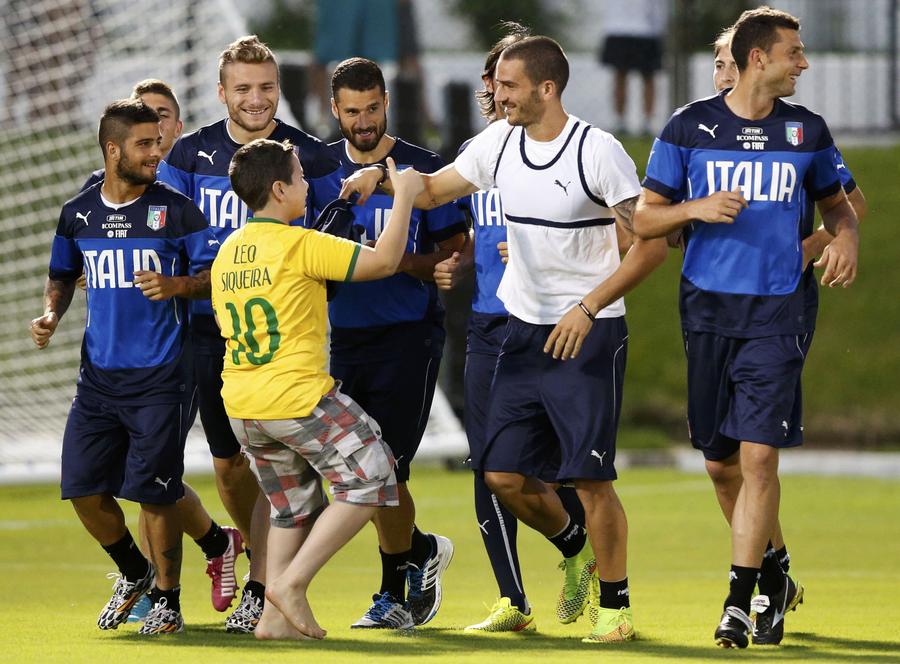 Pitch invaders at World Cup