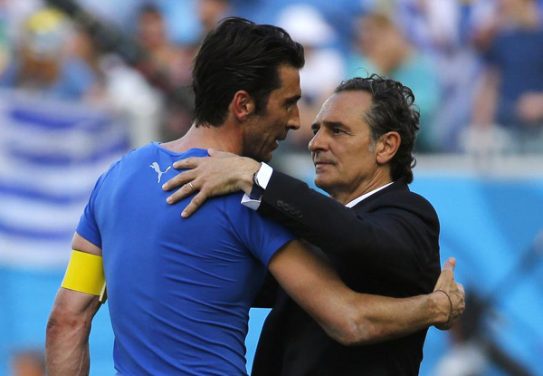 Prandelli quits after World Cup exit