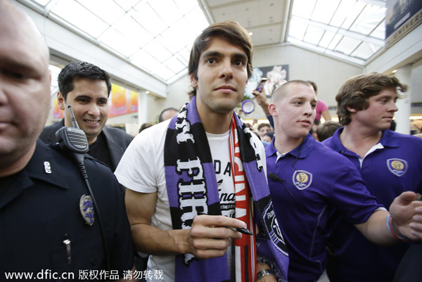 Kaka officially unveiled by MLS club