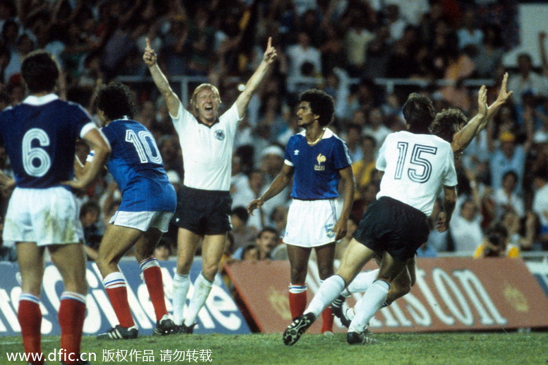 Classic matches between Germany and France