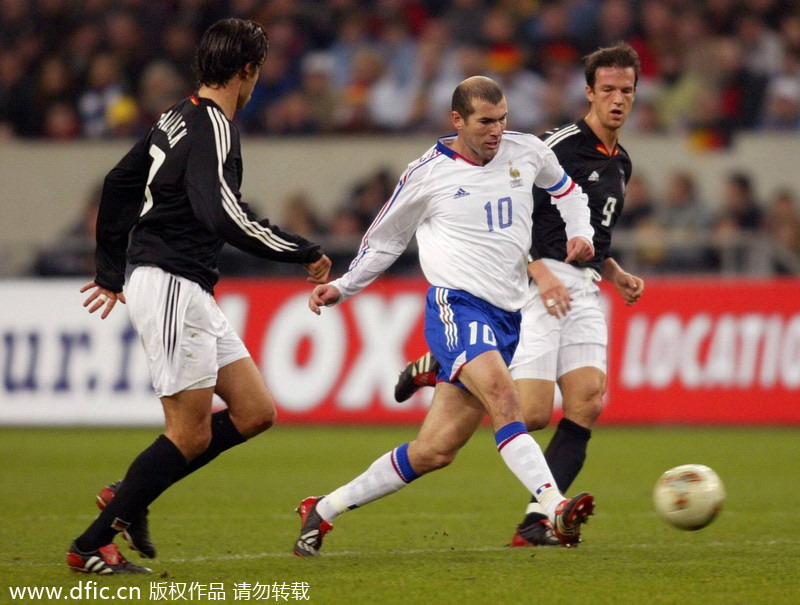 Classic matches between Germany and France