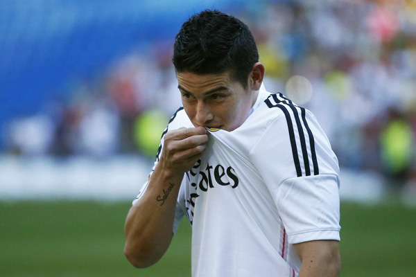 James Rodriguez joins Real Madrid