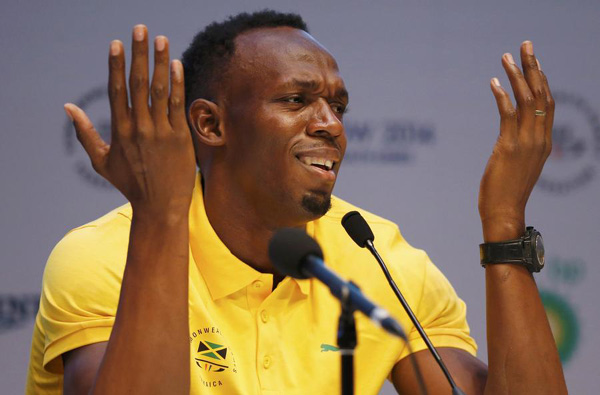 Bolt ready to roar in relay