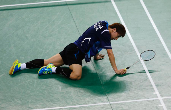 South Korea beats China to win Asian Games badminton men's team title