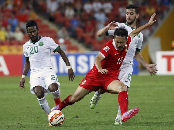 Asian Cup: Yu Hai scores in China's 1-0 win over Saudis