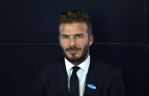 David Beckham launches '7' fund for kids in danger