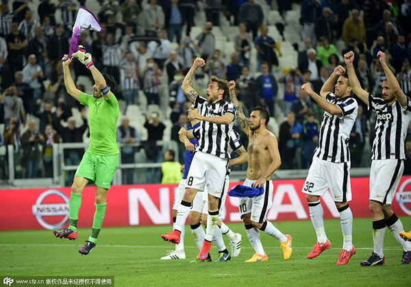 Champions League quarterfinal's 1st leg: Juve beats Monaco 1-0, Atletico holds Real