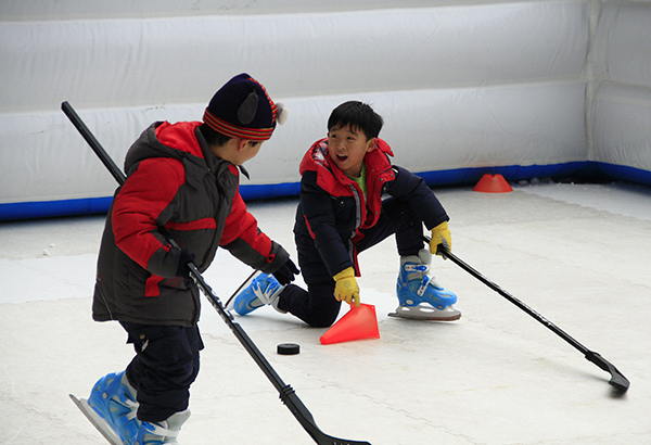 Ice carnival sates fans' appetite for winter sports
