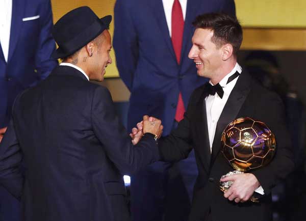 Messi wins unprecedented fifth Ballon d'Or