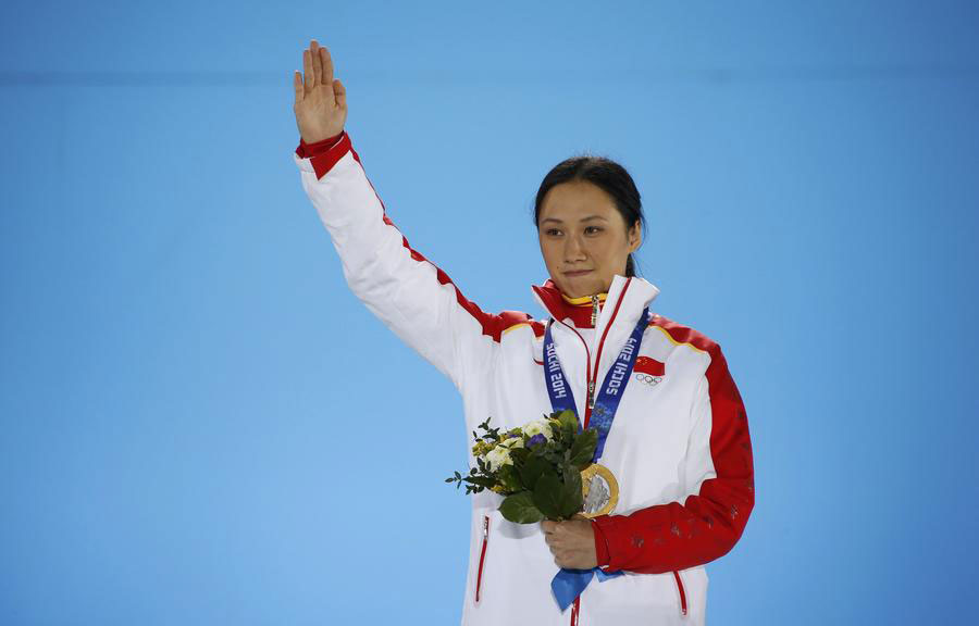 Olympic champion Zhang tries to stay fast and beautiful