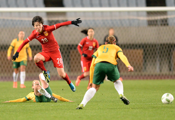 China women's football earns ticket to Rio Olympics