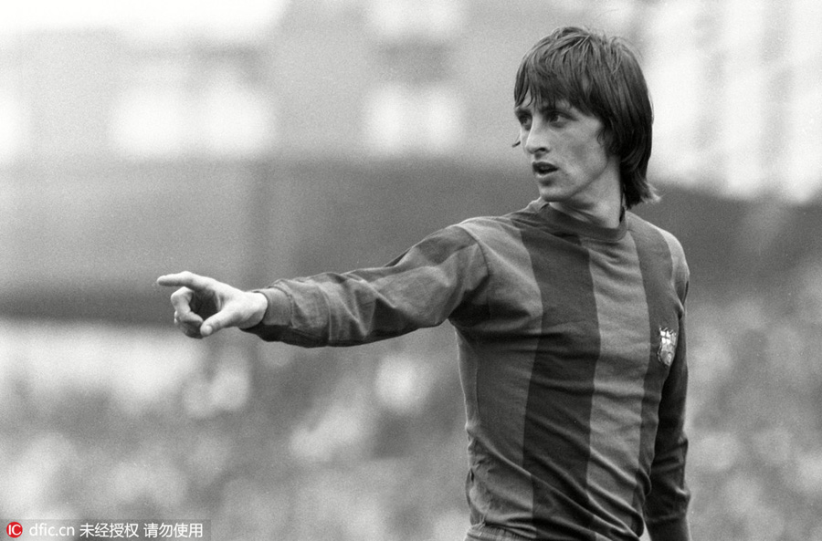 Johan Cruyff career life in pictures