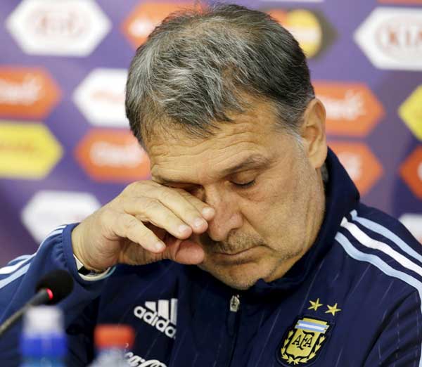 Argentina coach Gerardo Martino quits amid turmoil