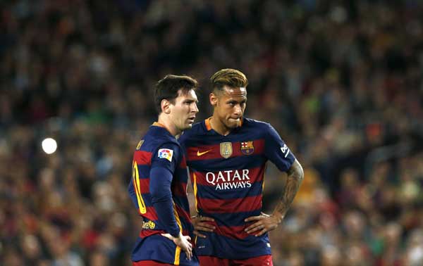 Neymar: 'Football without Messi isn't right'