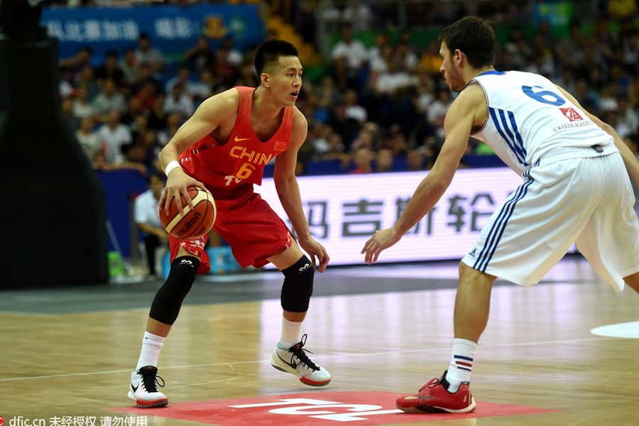 China score third successive win after beating France