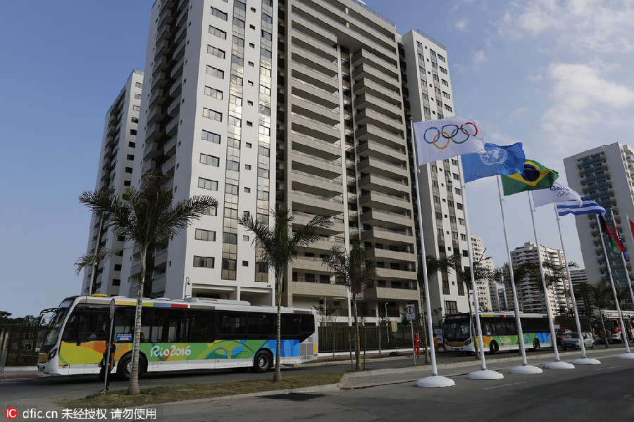 Rio Olympic Village opens its gate