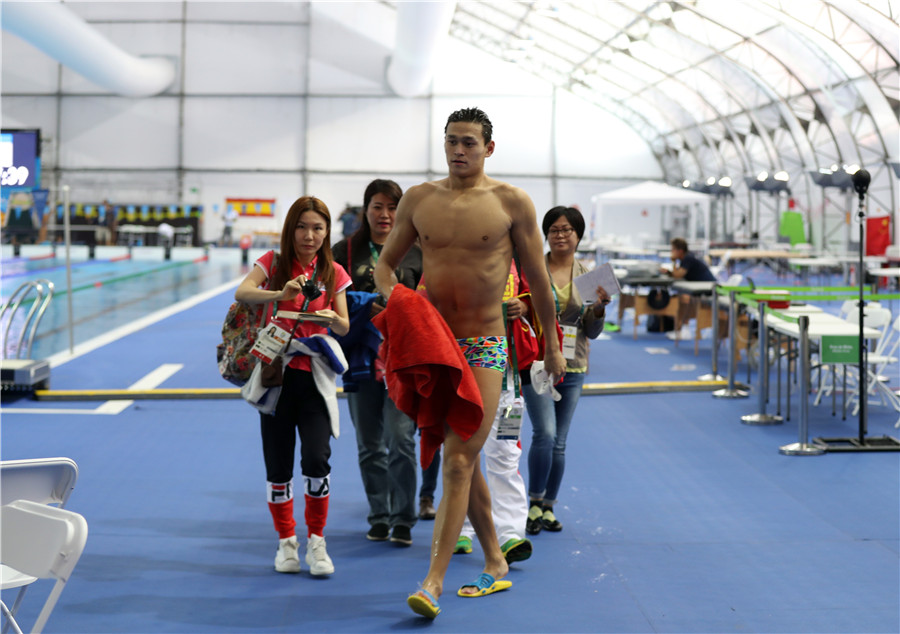 Chinese swimmers 'test the water' in Rio